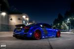 Audi R8 by Liberty Walk on PUR Wheels (LX07) 2018 года